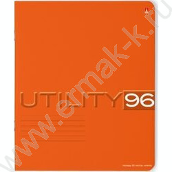 Тетрадь  96л клетка "Utility" ассорти | Фото 2