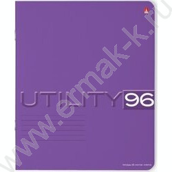 Тетрадь  96л клетка "Utility" ассорти | Фото 3