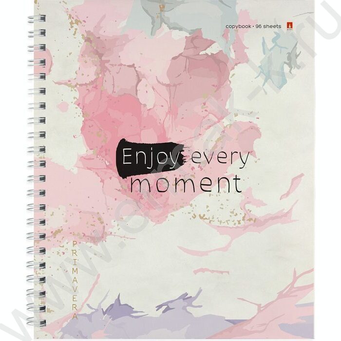 Тетрадь  96л клетка/спираль "Primavera" ассорти | Фото 2