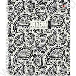 Тетрадь  80л клетка/спираль "Black&White" ассорти | Фото 5