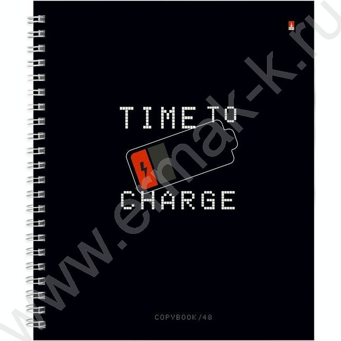 Тетрадь  48л клетка/спираль "Life interface" ассорти | Фото 2