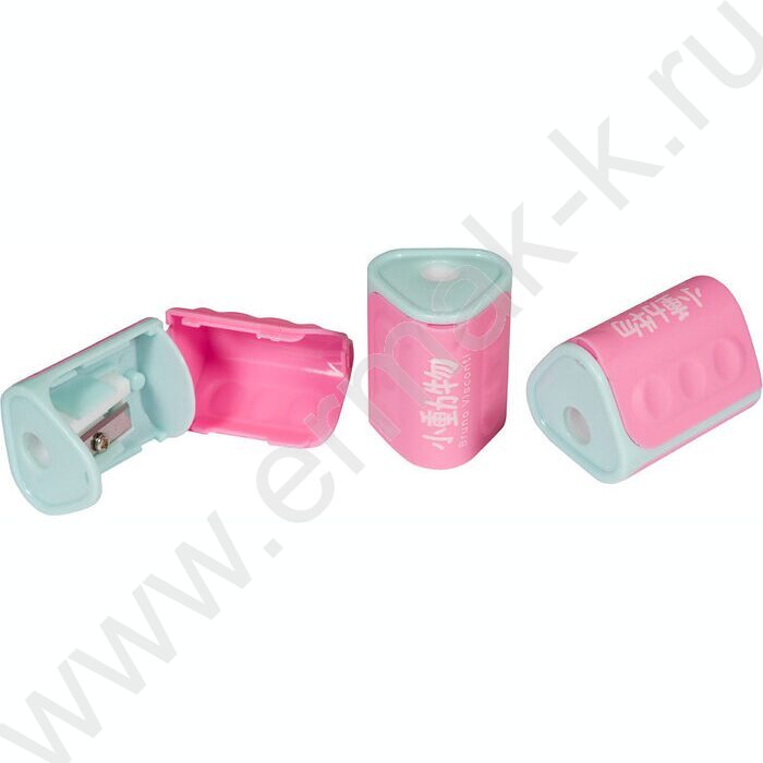 Точилка 1отв. пластик/с контейнером в пенале/ Kawall animals | Фото 2