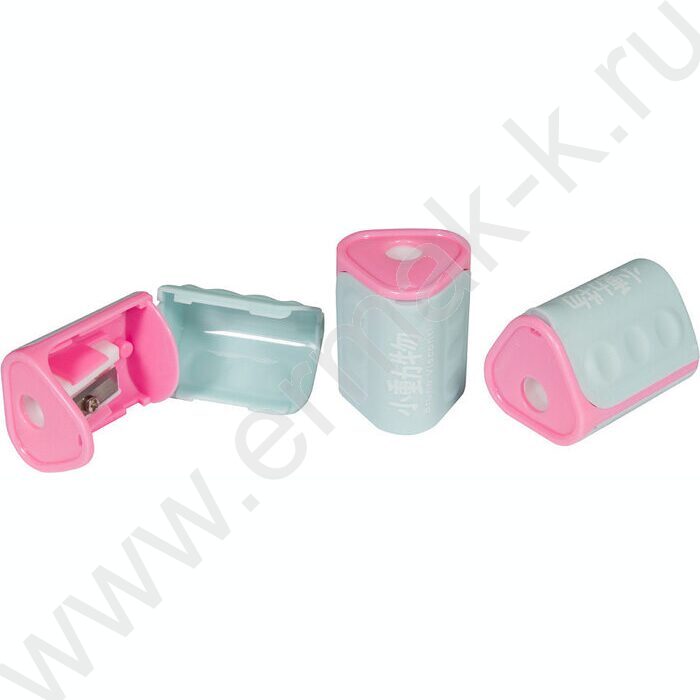 Точилка 1отв. пластик/с контейнером в пенале/ Kawall animals | Фото 3