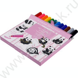 Фломастеры  12цв Jumbo (антивандальные) Happycolor | Фото 3