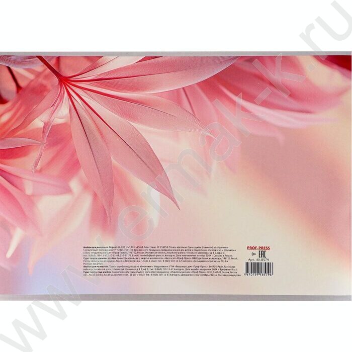 Альбом д/рисования 40л "Peach fuzz" | Фото 3