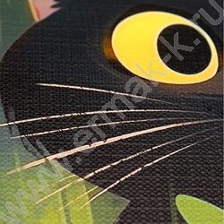 Альбом д/рисования 40л "Котик в траве" лен | Фото 4