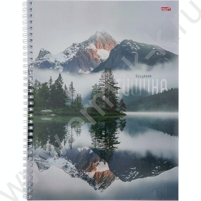 Тетрадь  80л А4 клетка/спираль "Природное умиротворени" | Фото 1