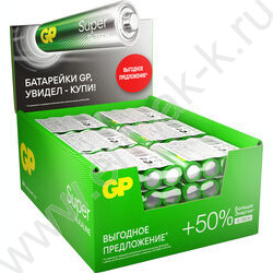 Батарейка GP Super G-Tech AA (LR6) 15A алкалиновая, SB4 /спайка 4шт/ | Фото 4