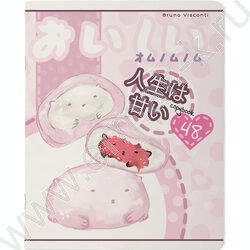 Тетрадь  48л клетка "Mealting sweet" /мат.лам.Soft Touch/ ассорти | Фото 2