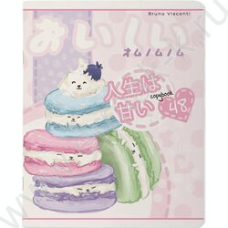 Тетрадь  48л клетка "Mealting sweet" /мат.лам.Soft Touch/ ассорти | Фото 5