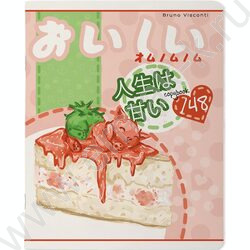 Тетрадь  48л клетка "Mealting sweet" /мат.лам.Soft Touch/ ассорти | Фото 6