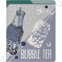 Тетрадь  48л клетка "Bubble tea" /мат.лам.Soft Touch/ ассорти | Фото 5