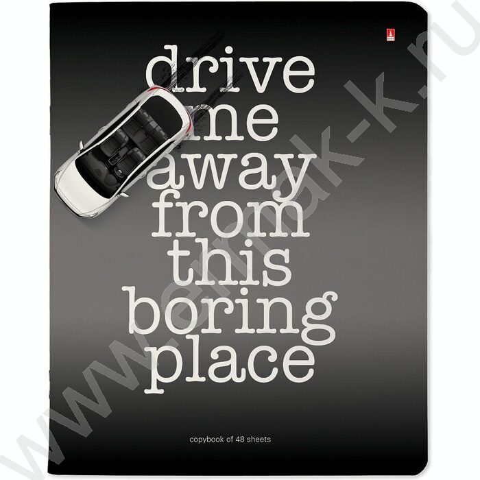 Тетрадь  48л клетка "Автодрайв" /УФ- лак сплошной/ 5видов | Фото 5