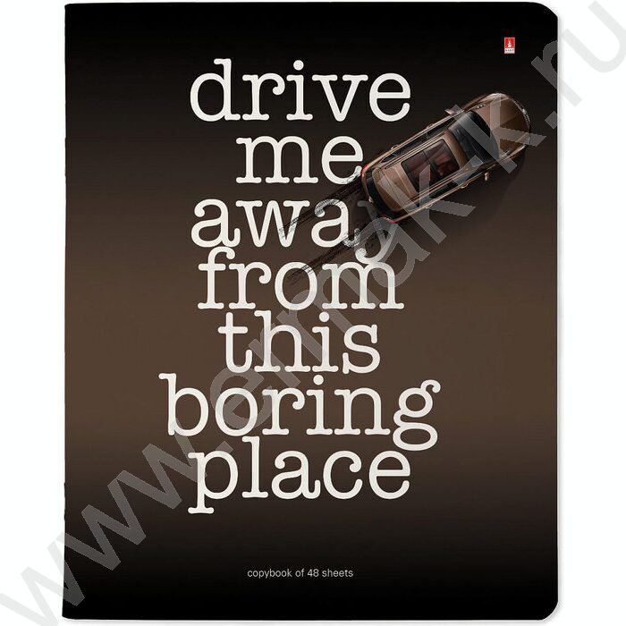 Тетрадь  48л клетка "Автодрайв" /УФ- лак сплошной/ 5видов | Фото 6