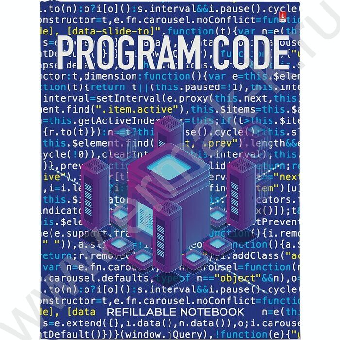 Тетрадь 160л клетка/кольца "Deep" со смен.блоком | Фото 1