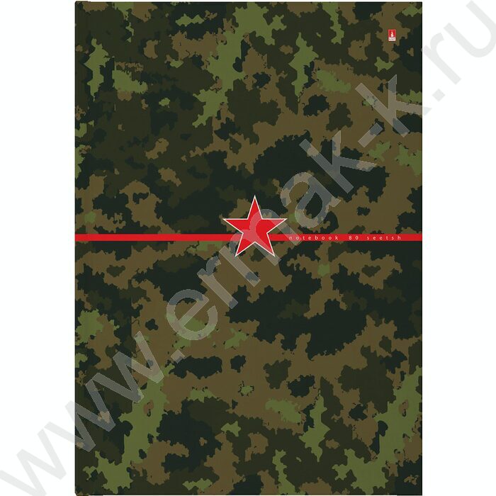 Бизнес-блокнот  80л А4 тв.обл."Милитари" | Фото 2