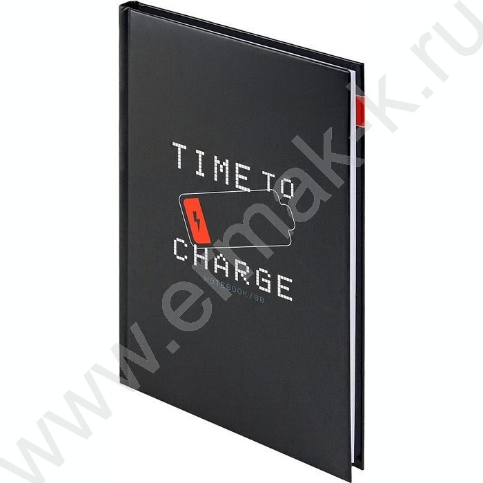 Бизнес-блокнот  80л А5 тв.обл. "Life interface" | Фото 1