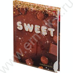 Бизнес-блокнот  80л А6 тв.обл. "Sweet life" | Фото 1