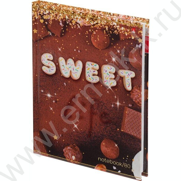 Бизнес-блокнот  80л А6 тв.обл. "Sweet life" | Фото 1