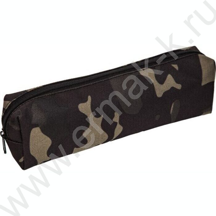Пенал-прямоугольный 20*7*3,5см "Camouflage", молния, текстиль. /ассорти | Фото 2