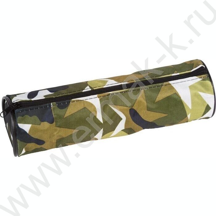 Пенал-круглый 21*6*6см "Power", молния, текстильный /ассорти | Фото 3