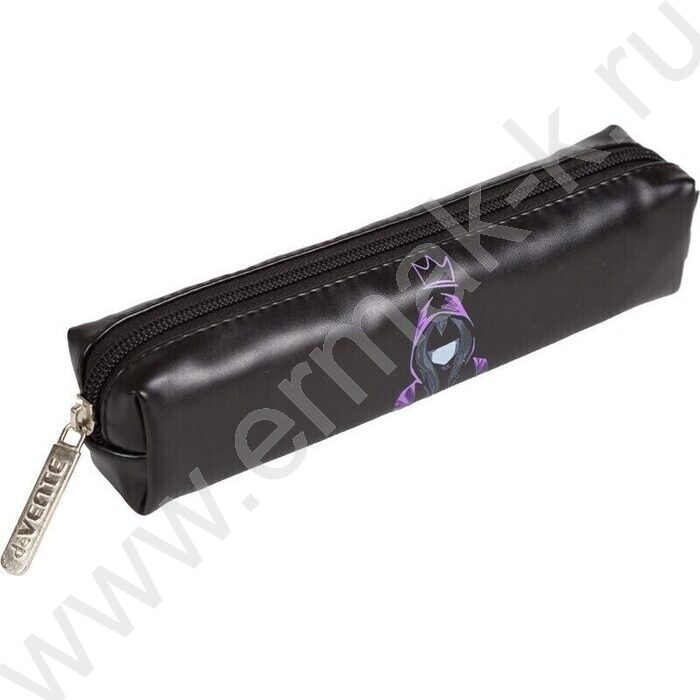 Пенал-прямоугольный 21*4*4см "I'm Queen", молния, иск.кожа | Фото 1