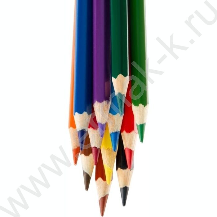 Карандаши акварельные 12цв Mondeluz европодвес (KIN 3716) | Фото 5