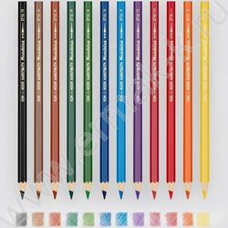Карандаши акварельные 12цв Mondeluz европодвес (KIN 3716) | Фото 9