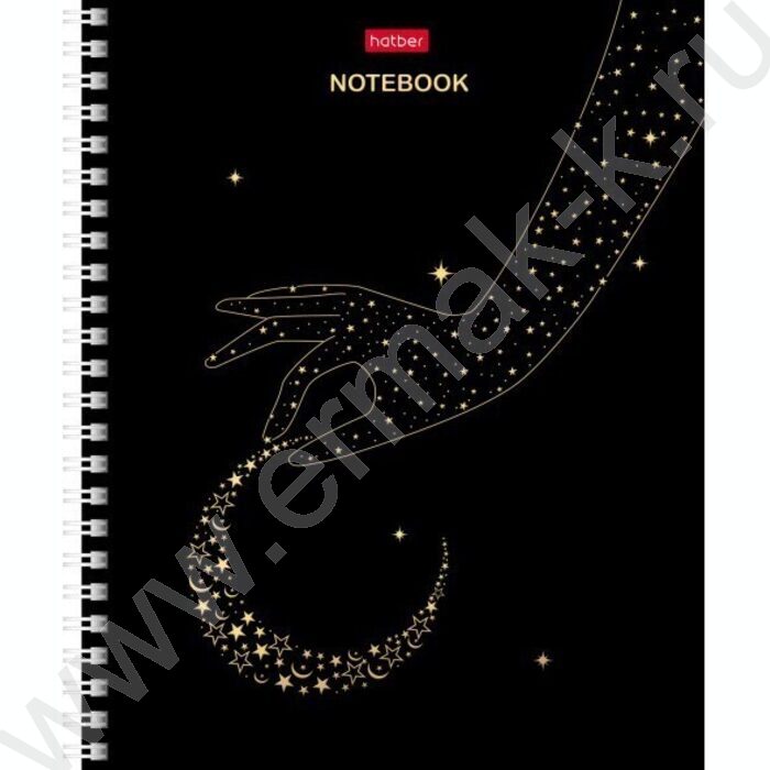 Тетрадь  48л клетка/спираль "Золотая магия" /3D фольга/мат. лам. /4вида | Фото 2