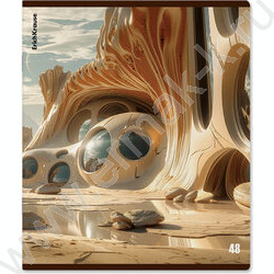 Тетрадь  48л клетка "Dune" /мат.лам. /ассорти | Фото 3