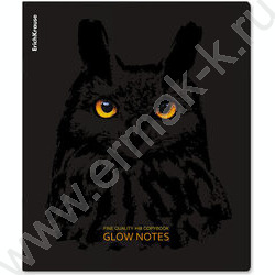 Тетрадь  48л клетка "Gaze" /лам. soft-touch + выбор. УФ-лак /ассорти | Фото 2