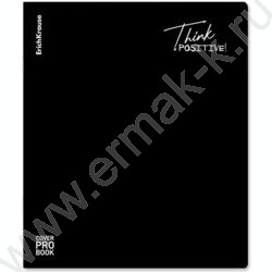 Тетрадь  48л А5+ клетка/пластик обл./ "Words" /черный /ассорти | Фото 4