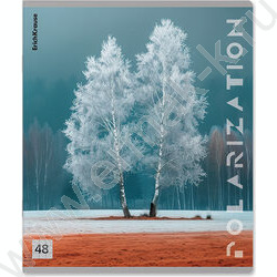 Тетрадь  48л А5+ клетка/пластик обл./ "Polarization"  /ассорти | Фото 2