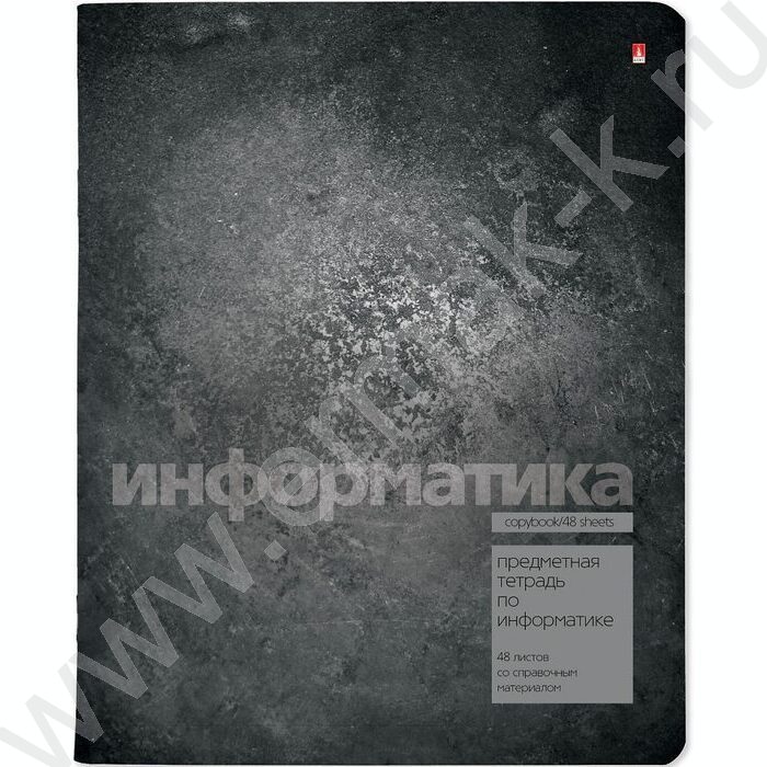 Тетрадь предметная 48л "Stone Color" Информатика | Фото 1