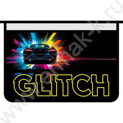Папка д/труда А4 пластик молния сверху Glitch | Фото 1