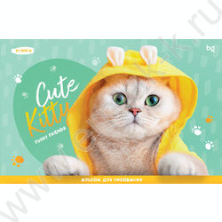 Альбом д/рисования 24л "Cute Kitty" ассорти | Фото 2