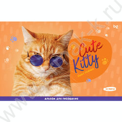 Альбом д/рисования 24л "Cute Kitty" ассорти | Фото 3