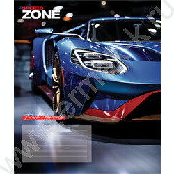 Тетрадь  12л линейка косая частая "Speed zone" ассорти | Фото 5