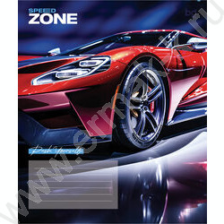 Тетрадь  12л линейка косая частая "Speed zone" ассорти | Фото 6