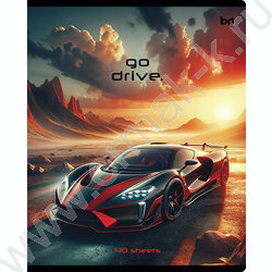 Тетрадь  40л клетка "Go drive" ассорти | Фото 4