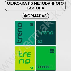 Тетрадь  48л клетка "Monocolor. Green trend" ассорти | Фото 2