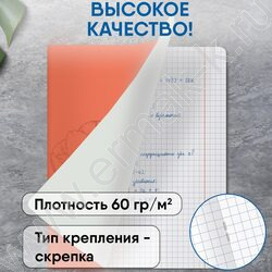 Тетрадь  48л клетка "Monocolor. Serenity" выб. лак /ассорти | Фото 5