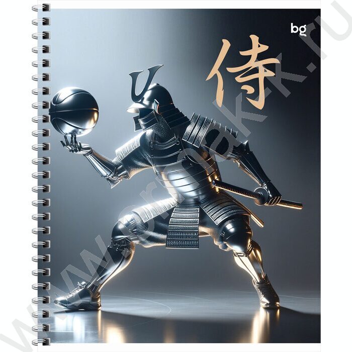 Тетрадь  48л клетка/спираль "Доспехи" ассорти | Фото 3