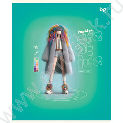 Тетрадь  60л клетка "Fashion creative" глянцевая ламинация/ ассорти | Фото 2