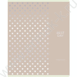 Тетрадь  60л клетка "Silver pattern" тиснение фольгой/ ассорти | Фото 3