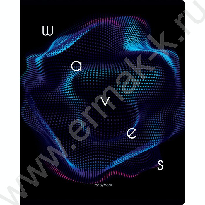 Тетрадь  80л клетка "Motion Graphics" ассорти, эконом | Фото 3