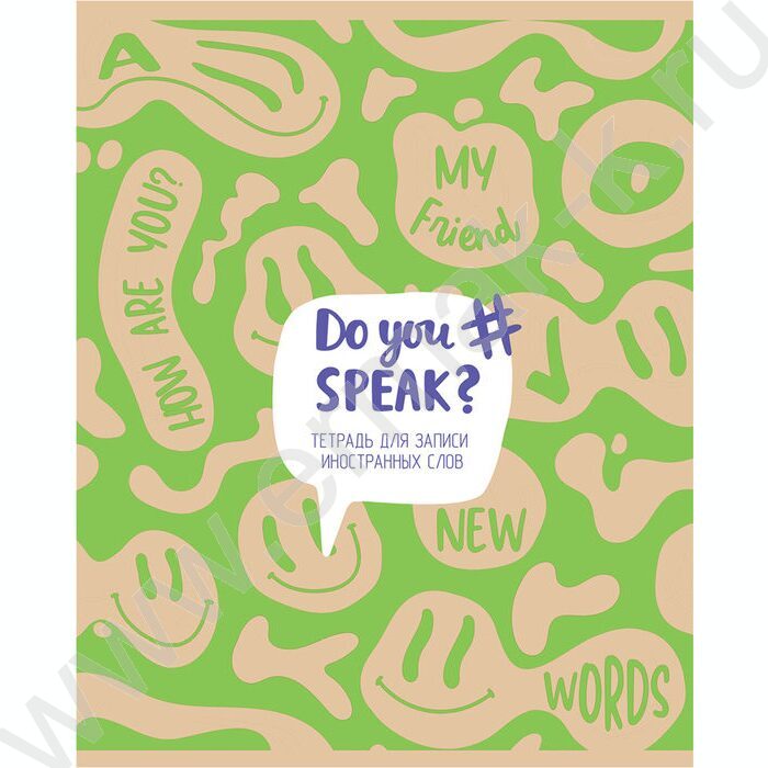 Словарик 48л А5 д/записи иностранных слов "Do you speak?" ассорти | Фото 2