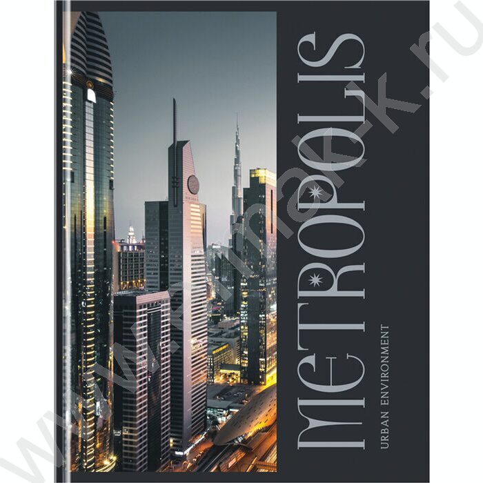 Бизнес-блокнот 120л А5 "Мегаполис" матовая ламинация | Фото 2