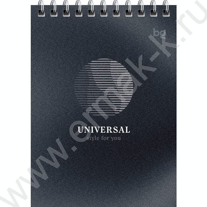 Блокнот  40л А6 спираль "Монохром" ассорти | Фото 3