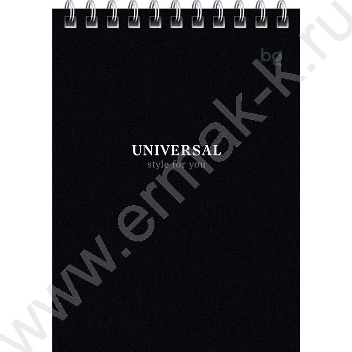 Блокнот  40л А6 спираль "Монохром" ассорти | Фото 5